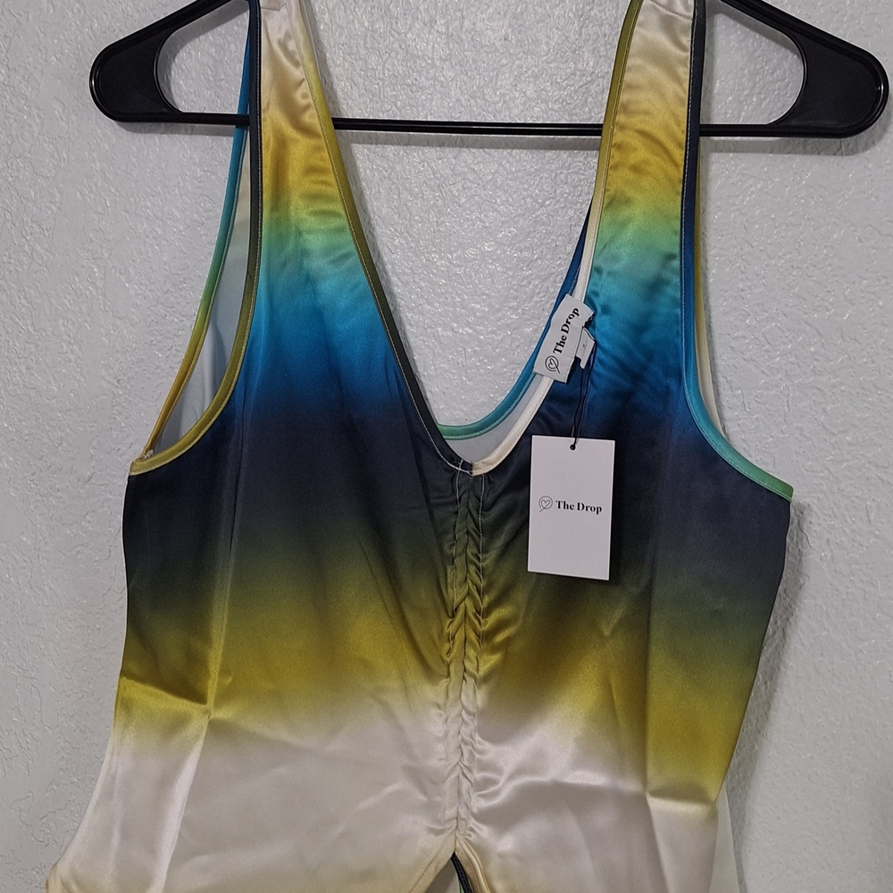 The Drop Women's Multicolor Sleeveless Blouse